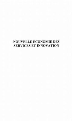 Cover NOUVELLE ECONOMIE DES SERVICESET INNOVATION (eBook, PDF)