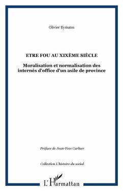 Cover Etre fou au xixe siecle (eBook, PDF)