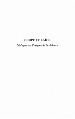 Oedipe et Laios (eBook, PDF)