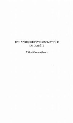 UNE APPROCHE PSYCHOSOMATIQUE DU DIABETE (eBook, PDF)