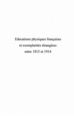 Cover Educations physiques francaises et exemplarites etrangeres e (eBook, PDF)