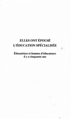 Elles ont epouse l'education specialisee (eBook, PDF) - Collectif
