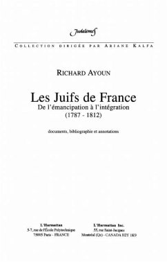 LES JUIFS DE FRANCE (eBook, PDF)