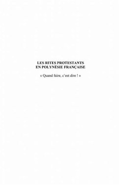 Rites protestants en polynesiefrancaise (eBook, PDF)