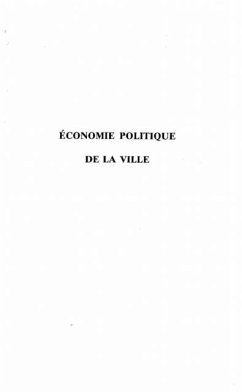 Economie Politique de la Ville (eBook, PDF) - Serge Wachter