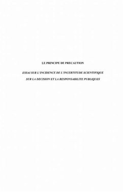 LE PRINCIPE DE PRECAUTION (eBook, PDF)