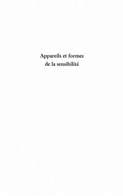 Appareils et formes de la sensibilite (eBook, PDF)