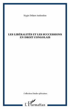 Cover Les liberalites et les successions en droit congolais (eBook, ePUB)
