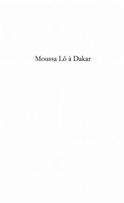 Moussa lo a dakar (eBook, PDF)