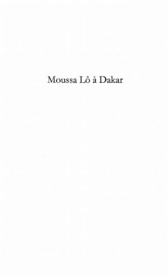Cover Moussa lo a dakar (eBook, PDF)