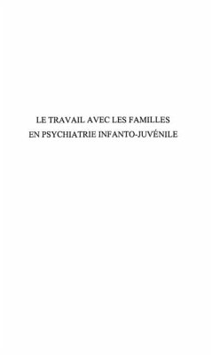 Cover Travail avec les familles en psychiatrie (eBook, PDF)