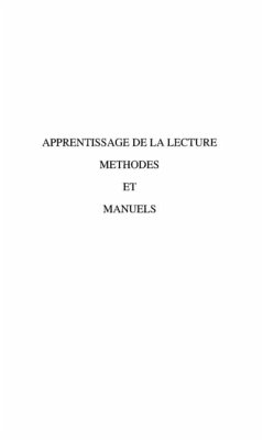 Apprentissage de la lecture t.1 (eBook, PDF) - Maisonneuve Luc