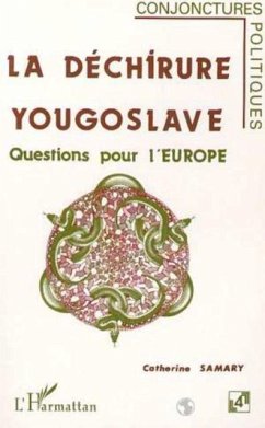 Cover LA DECHIRURE YOUGOSLAVE (eBook, PDF)