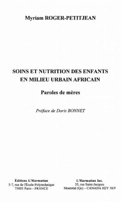 Soins et nutrition des enfantsen milieu (eBook, PDF)