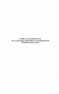 Bilan de competences le (eBook, PDF)