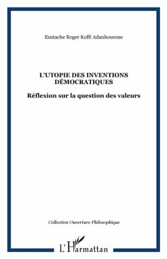 Utopie des inventions democratiques (eBook, PDF)