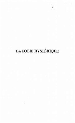 Cover Folie hysterique (eBook, PDF)