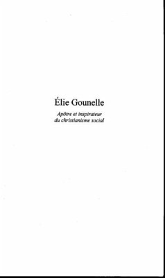 ELIE GOUNELLE (eBook, PDF)