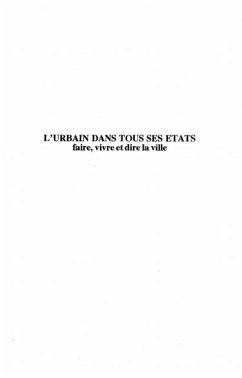 L'urbain dans Tous ses Etats (eBook, PDF) L'urbain dans Tous ses Etats (eBook, PDF)