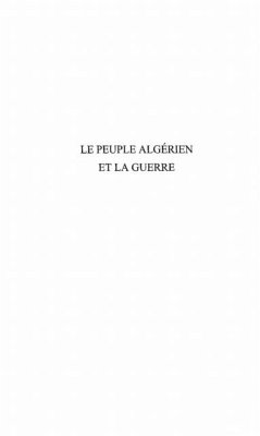Peuple algerien et la guerre (eBook, PDF)