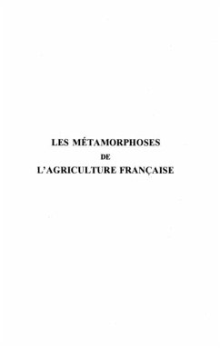 Les metamorphoses de l'agriculture francaise (eBook, PDF)