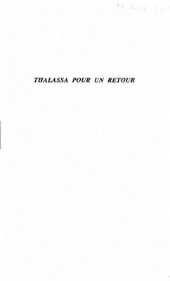 Cover THALASSA POUR UN RETOUR (eBook, PDF)