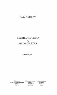 PECHEURS VEZO A MADAGASCAR (eBook, PDF)