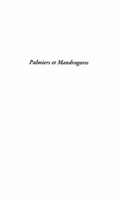 PALMIERS ET MANDRAGORES (eBook, PDF)