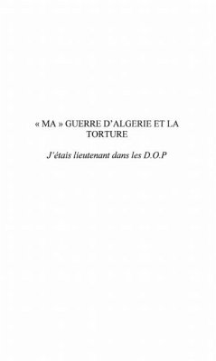 Cover Ma guerre d'algerie et la torture (eBook, PDF)