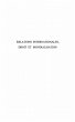 RELATIONS INTERNATIONALES DROIT ET... - Bild 1