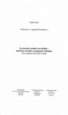 Securite sociale a ses debuts reactions suscitees... (eBook, PDF)