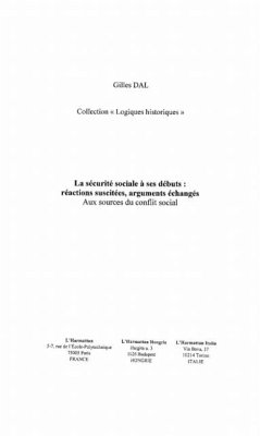 Securite sociale a ses debuts reactions suscitees... (eBook, PDF)