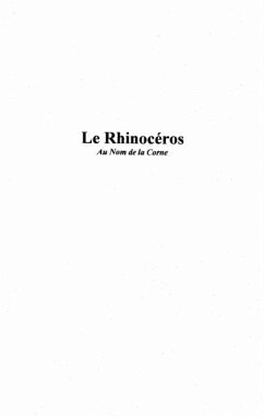 Le Rhinoceros (eBook, PDF) - Alain Zecchini