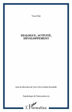 Dialogue activite developpement (eBook, PDF) - Collectif