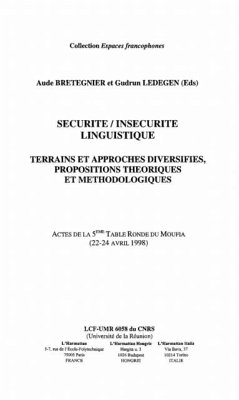 Securite / insecurite linguistique (eBook, PDF)