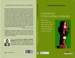 Cover Confidences et revelations litteraires - Henri Lopes, Sony.. (eBook, PDF)