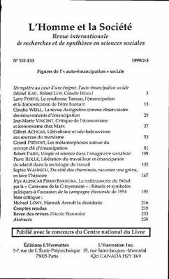 Cover Figures de l'auto-emancipationsociale (eBook, PDF)