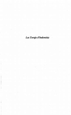 Cover LES TORAJA D'INDONESIE (eBook, PDF)