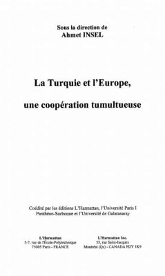 LA TURQUIE ET L'EUROPE (eBook, PDF) LA TURQUIE ET L'EUROPE (eBook, PDF)