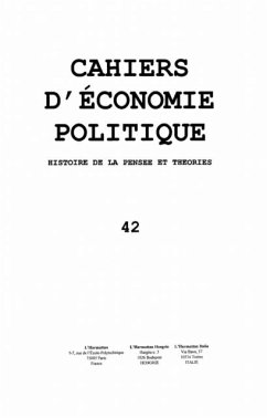 Cahier d'economie politique no. 42 (eBook, PDF)