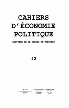 Cover Cahier d'economie politique no. 42 (eBook, PDF)