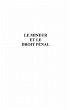 Le mineur et le droit penal (eBook, PDF) - Bild 1
