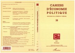 Cover CAHIERS D'ECONOMIE POLITIQUE N(deg) 38 (eBook, PDF)