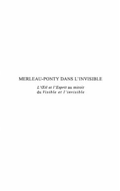 Merleau-ponty dans l'invisible (eBook, PDF) - Valdinoci Serge