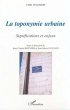 LA TOPONYMIE URBAINE (eBook, PDF) - Bild 1