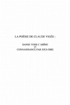 Poesie de Claude Vigee La (eBook, PDF)