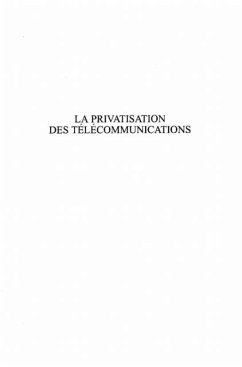 Cover LA PRIVATISATION DES TELECOMMUNICATIONS (eBook, PDF)