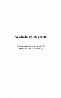 Cover Auschwitz oblige encore (eBook, PDF)