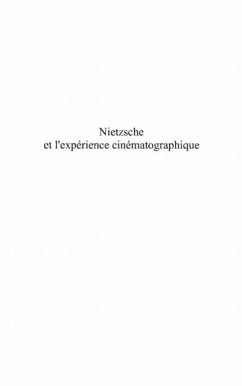 Cover Nietzsche et l'experience cinematographique (eBook, PDF)