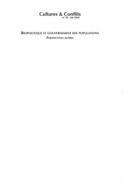 Cover Biopolitique et gouvernement des populations (eBook, ePUB)